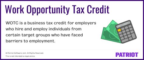 wotc tax credit program